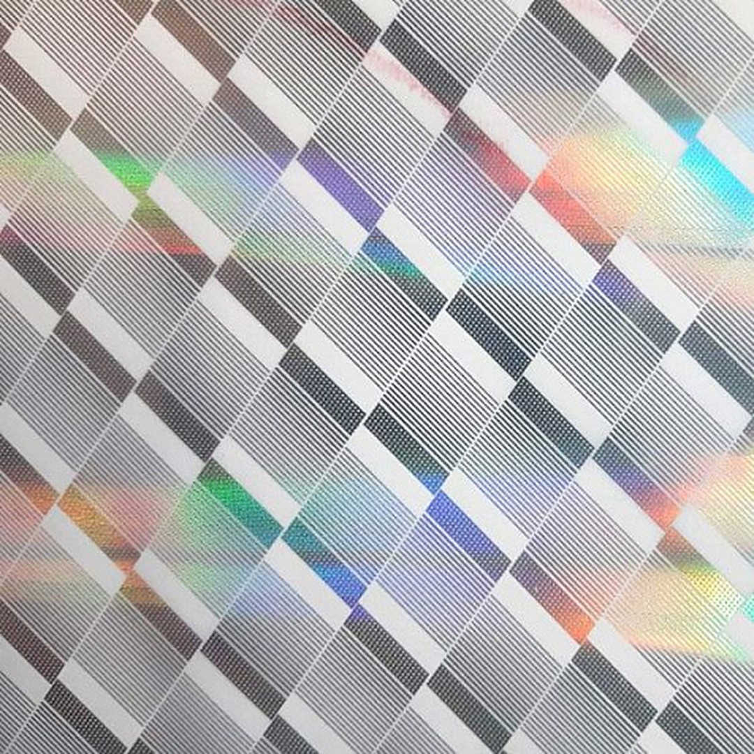 Панель ПВХ Голография Техно Сильвер 2,7*0,25*9мм STELLA Premium