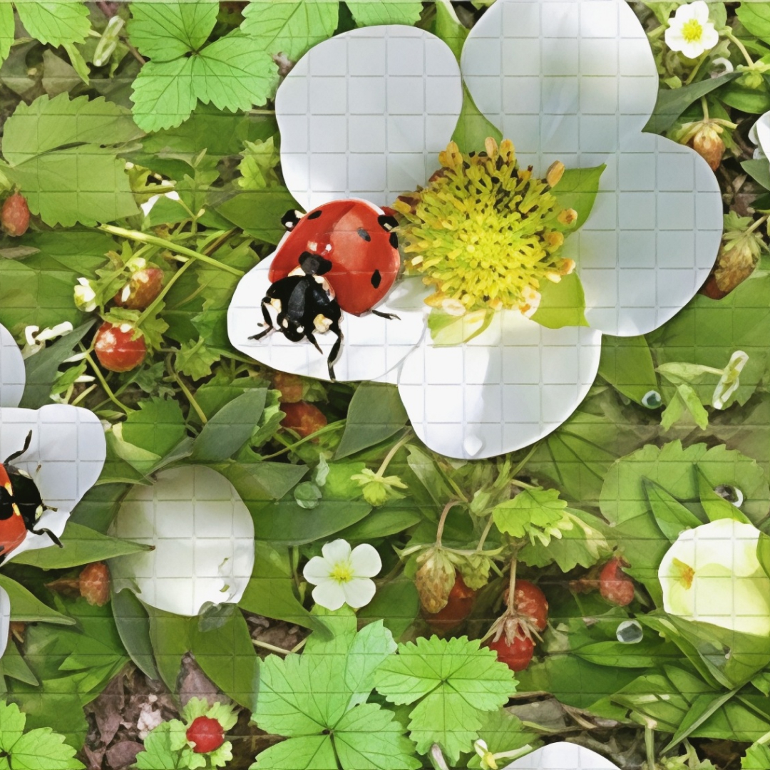 Панель ПВХ 0,3 мозаика Капля