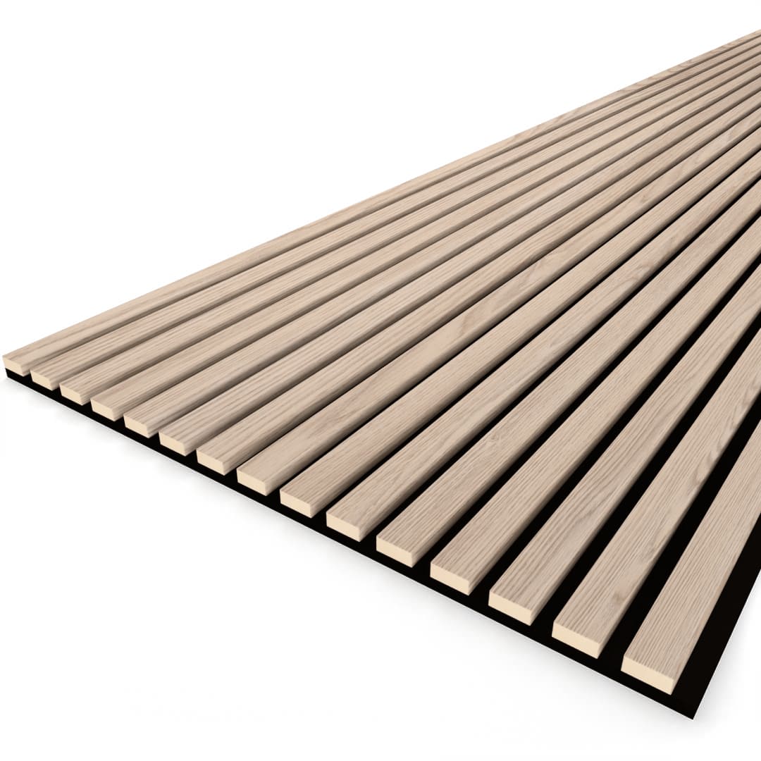 Панель Стеновая Акустическая Stella Trend Light Дуб Снежный 2780х600х21 (упак. 1шт.)