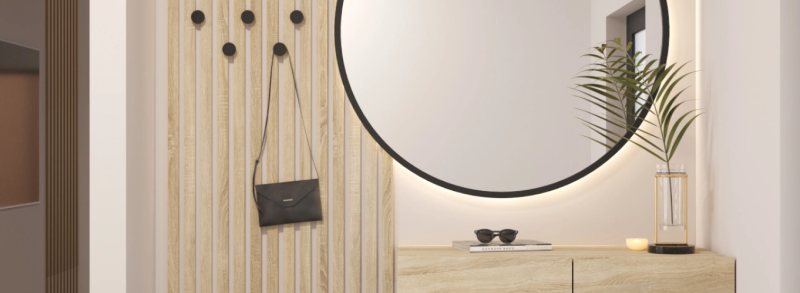 Современный дизайн прихожей с использованием стеновых панелей: идеи и решения. Современный дизайн прихожей с использованием стеновых панелей: идеи и решения.