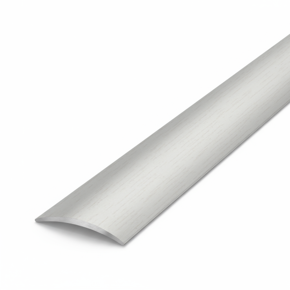 Порог алюминиевый STELLA АЛ 672 Д43 1,35 Ясень Белый (упак. 10 шт.)