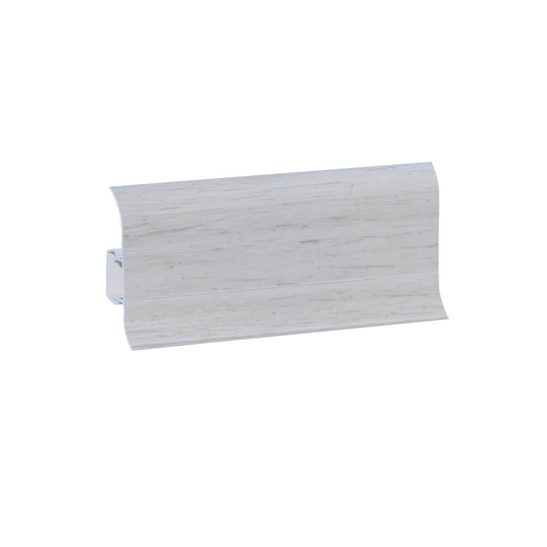 Напольный плинтус ПВХ Stella Comfort 62 Груша Белая 305 (40)