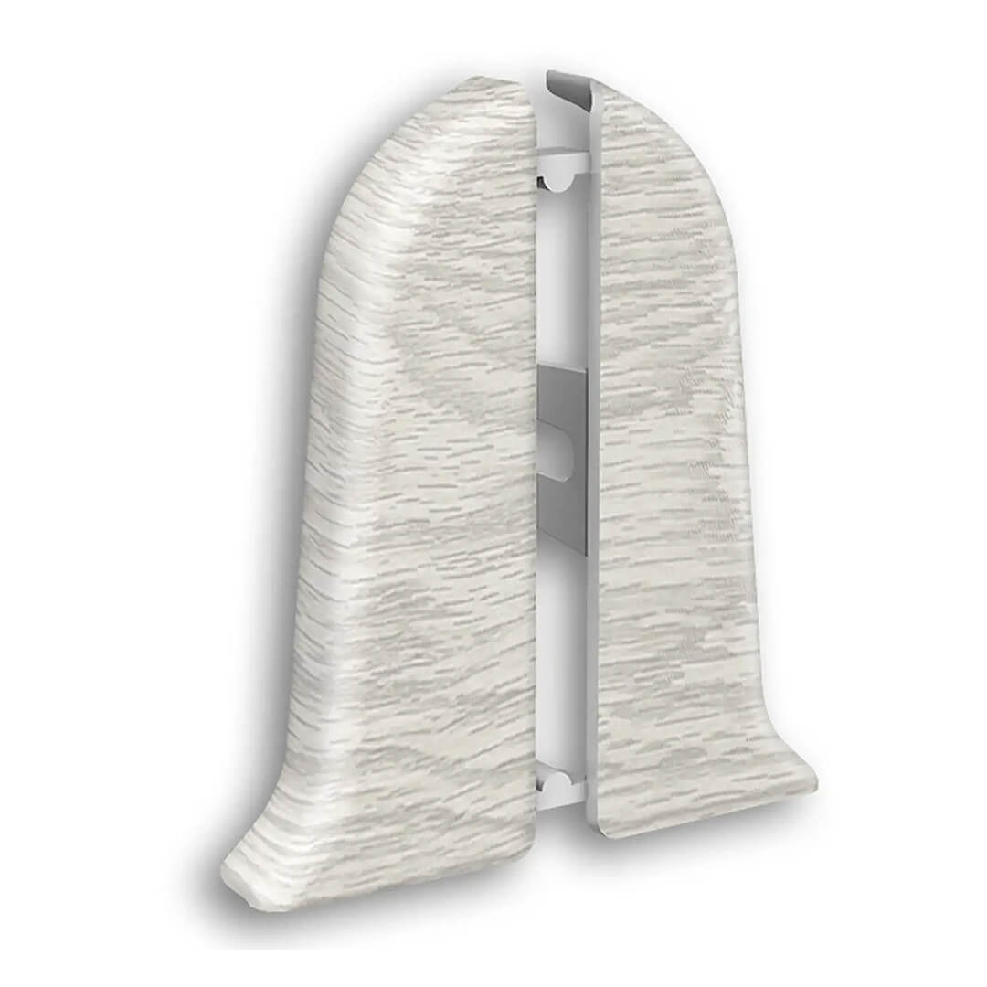 Угол торцевой ПВХ Идеал Классик Дуб айсберг 230 (10)