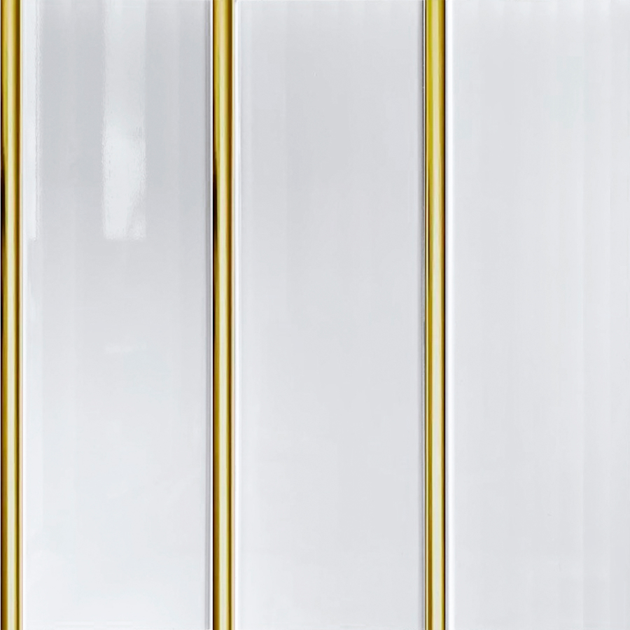 Панель ПВХ Gold Line лак 3-х пол 3,0*0,25м STELLA Premium (10)