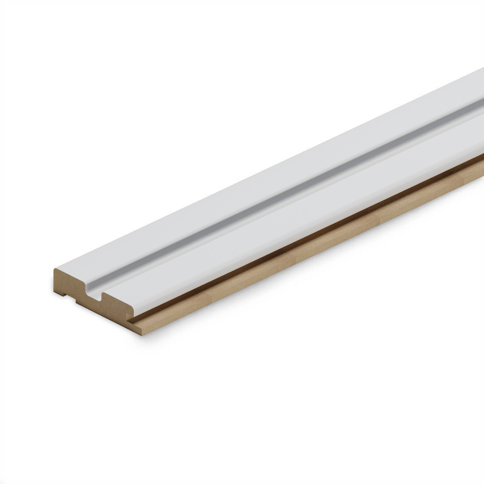 Профиль Старт МДФ Stella Beats Standart Белый 2700x66,5x16 (упак.4шт.)