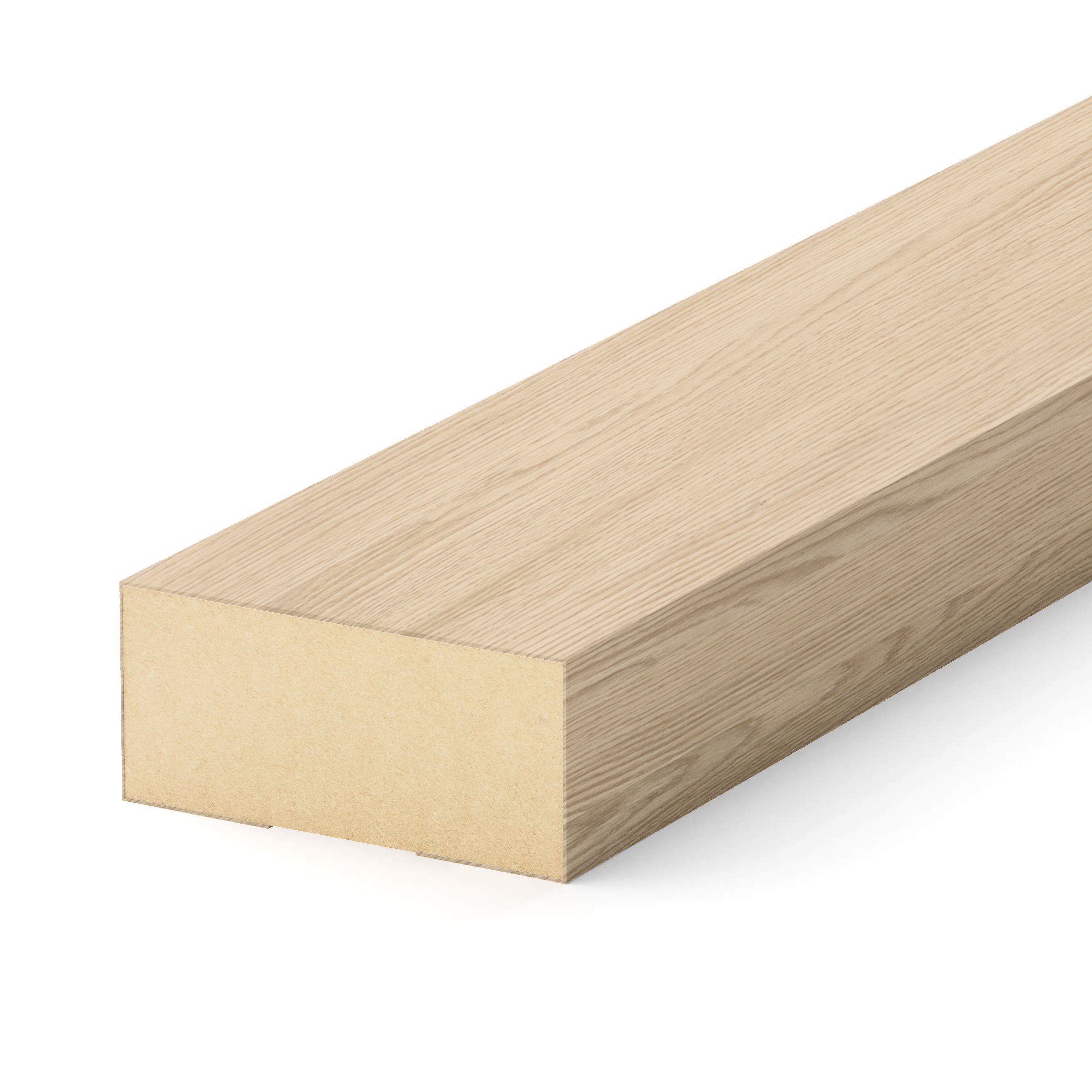 Рейка Интерьерная МДФ Stella Модель 12 Light Дуб Снежный 2800х27х12 (упак.15шт.)