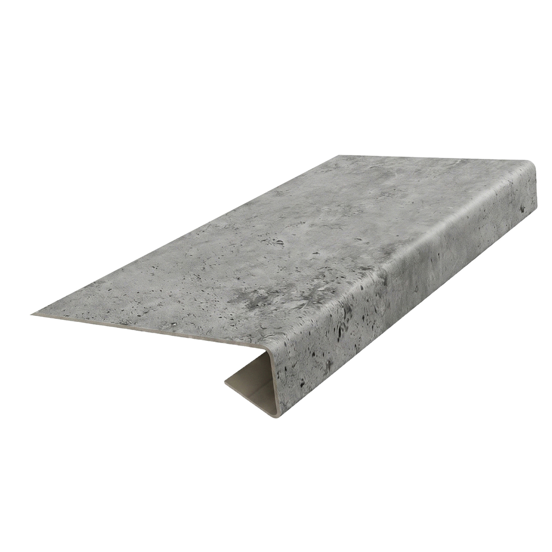 Накладка на подоконник ПВХ Stella 299 Темный Бетон 200х2000 мм (6 шт. в упак.)