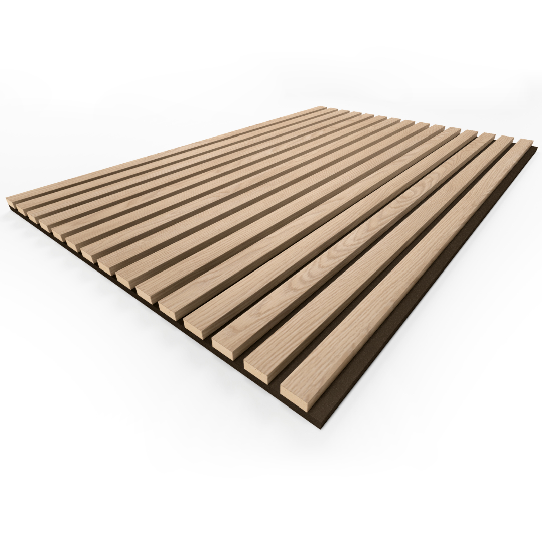 Панель Стеновая Акустическая Stella Trend Light Дуб Снежный 900х600х21 (упак. 1шт.)