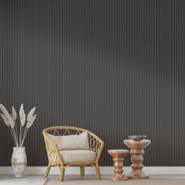 Профиль Финиш МДФ Stella Beats De Luxe Black Lead 2700x77x16 (упак.4шт.)