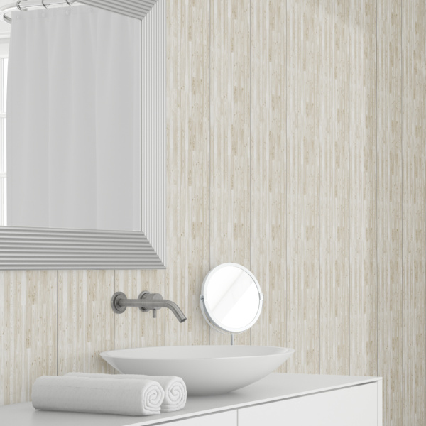 Панель ПВХ Яблоневый цвет Добор 644/1 2,6*0,25 STELLA Slim 5мм Premium (15)