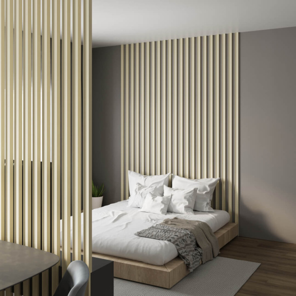 Интерьерная Рейка МДФ STELLA Планкен Рекесс De Luxe Palomino 19*50*2700 (уп.4 шт.) Интерьерная Рейка МДФ STELLA Планкен Рекесс De Luxe Palomino 19*50*2700 (уп.4 шт.)