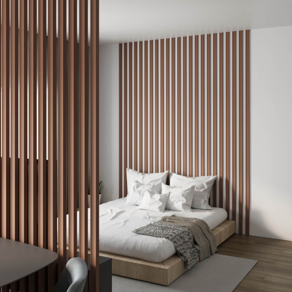 Интерьерная Рейка МДФ STELLA Планкен Рекесс De Luxe Mauve 19*50*2700 (уп.4 шт.) Интерьерная Рейка МДФ STELLA Планкен Рекесс De Luxe Mauve 19*50*2700 (уп.4 шт.)