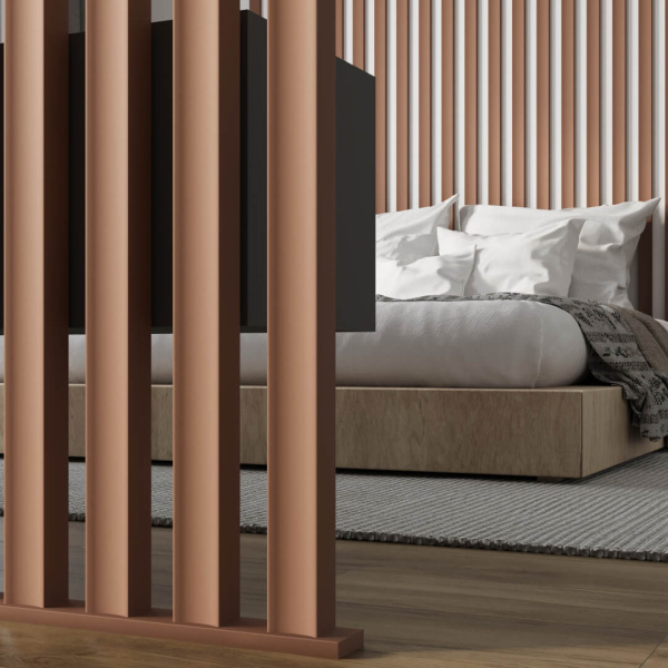 Интерьерная Рейка МДФ STELLA Планкен Рекесс De Luxe Mauve 19*50*2700 (уп.4 шт.) Интерьерная Рейка МДФ STELLA Планкен Рекесс De Luxe Mauve 19*50*2700 (уп.4 шт.)