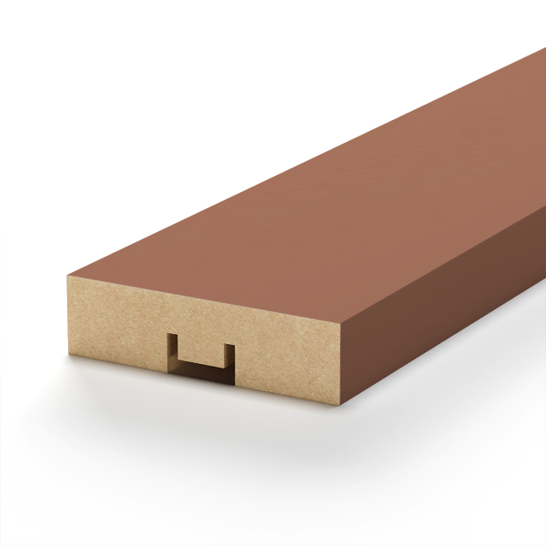 Интерьерная Рейка МДФ STELLA Планкен De Luxe Mauve 16*60*2700 (уп.6 шт.)