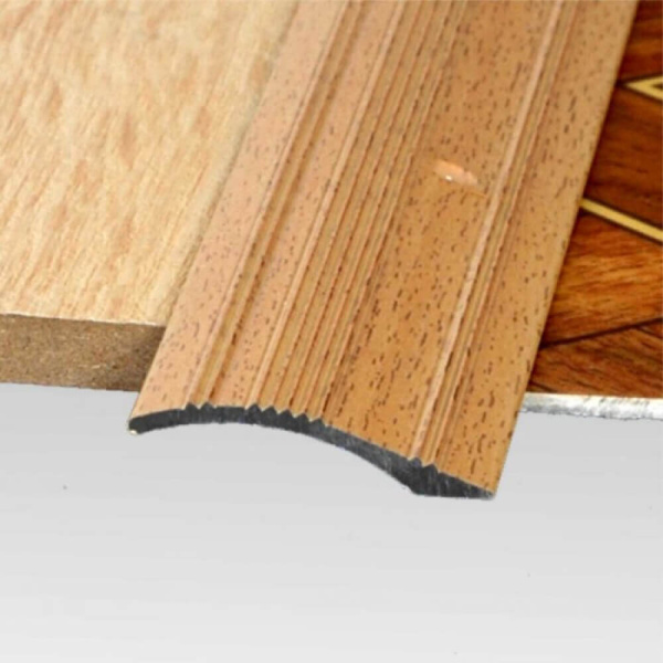 Порог алюминиевый STELLA АЛ 493 Д39 1,35 Травертин (упак. 10 шт.)