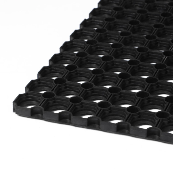 SH-8130  Коврик придверный  ячеистый, грязесборный,16 мм 80*120 (3) тм STELLA