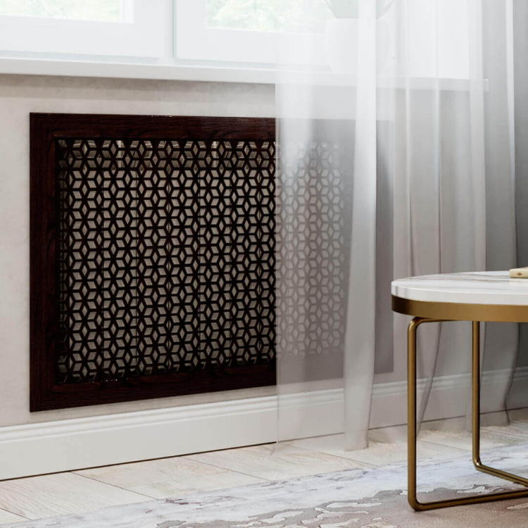 Экран для радиатора 90х60 см Илона венге STELLA