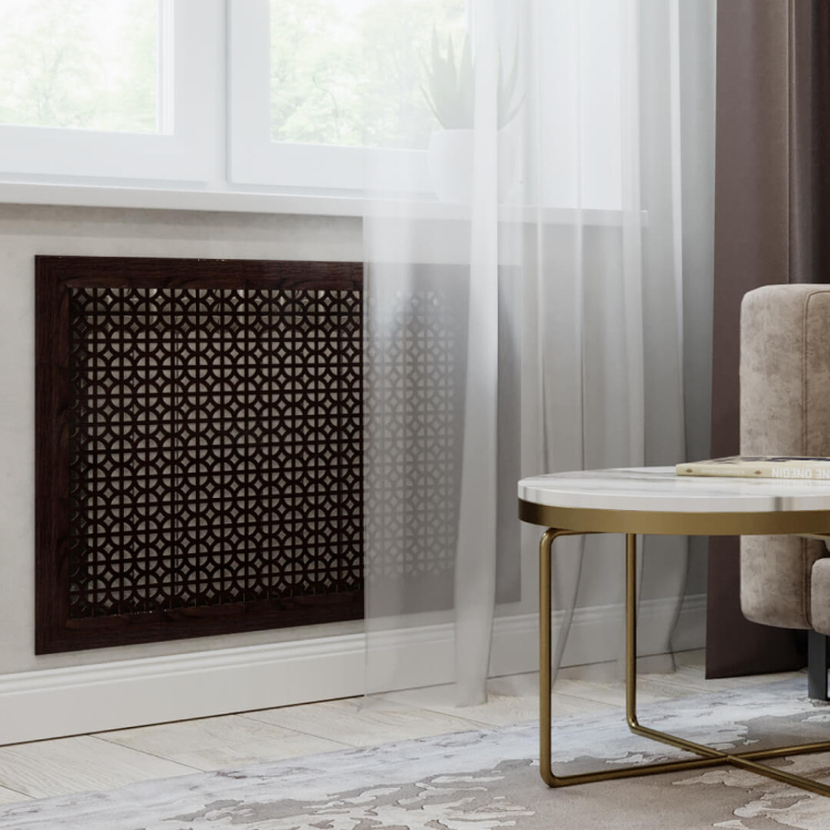 Экран для радиатора 90х60 см Сусанна венге STELLA