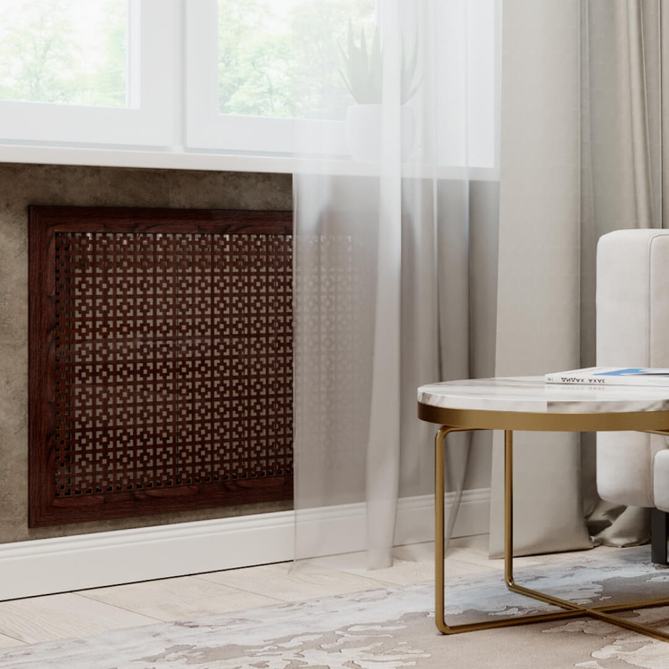 Экран для радиатора 120х60 см Дамаско венге STELLA