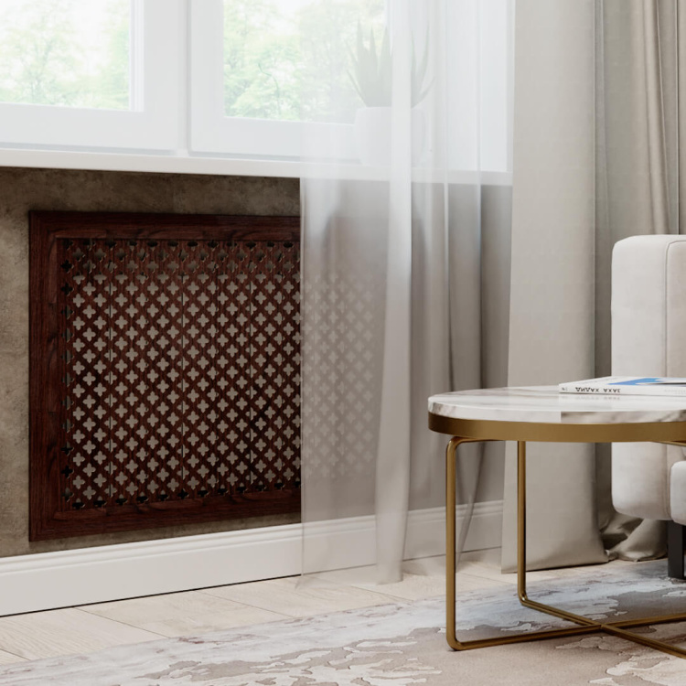 Экран для радиатора 120х60 см Готико венге STELLA