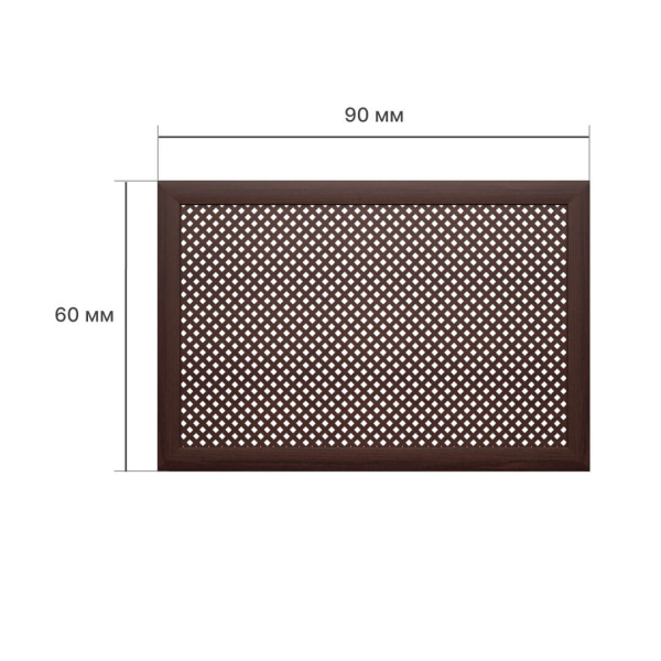 Экран для радиатора 90х60 см Глория венге STELLA