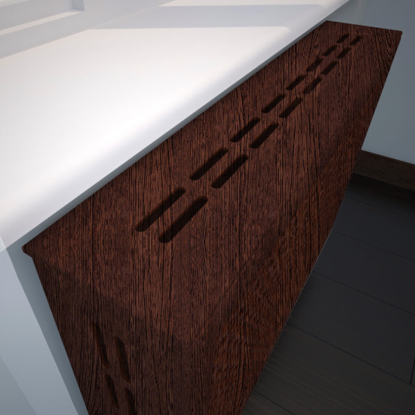 Крышка для экрана 90 см универсальная венге STELLA