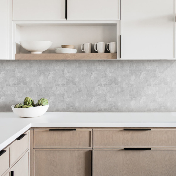 Самоклеющийся кухонный фартук АБС Stella Бетон Чикаго 600*3000*1,5мм