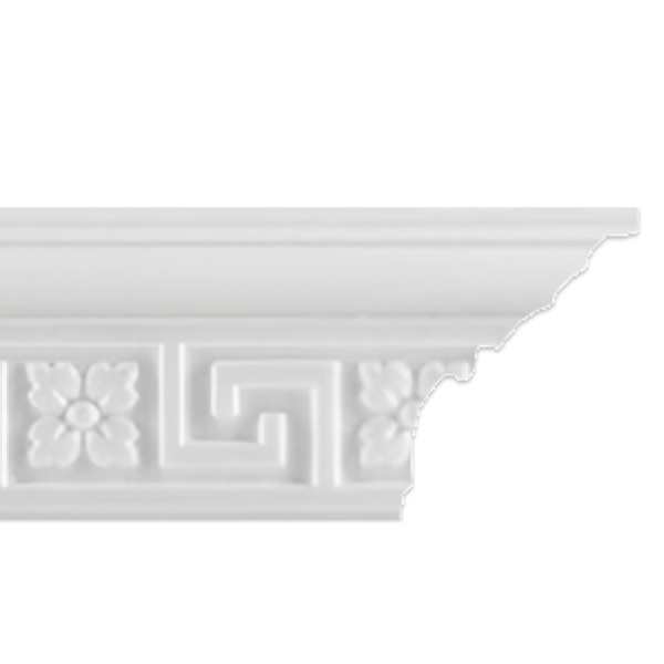 Плинтус потолочный инжекционный D 418/45 ( 100 шт. в упак.) 