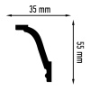Уголок внутренний IС 35/55 SC(25*4)