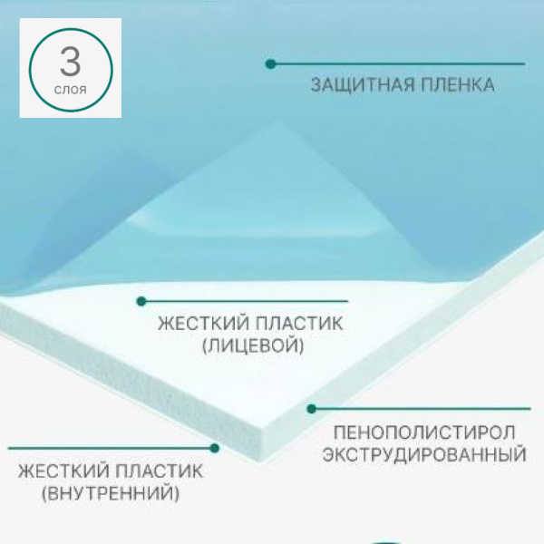 Сэндвич-панель Stella 3000*200*10мм (упак. 3 шт.)