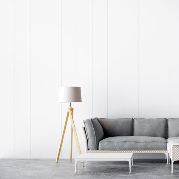 Панель МДФ Classic STELLA Standart 2700х200х6 Белый (упак. 8 шт.)