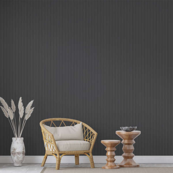 Панель МДФ Dune Stella De Luxe 2700х200х10 Black Lead (упак. 2 шт.)