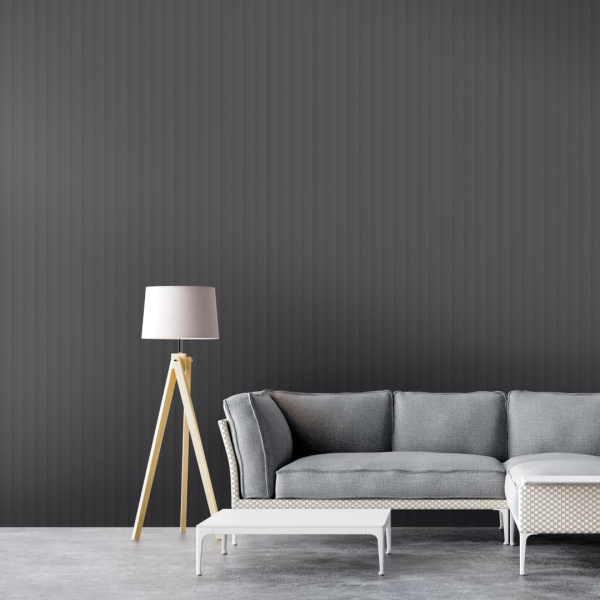 Панель МДФ Dune Stella De Luxe 2700х200х10 Black Lead (упак. 2 шт.)