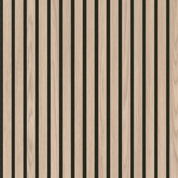 Панель Стеновая Акустическая Stella Trend Light Дуб Снежный 2780х600х21 (упак. 1шт.)