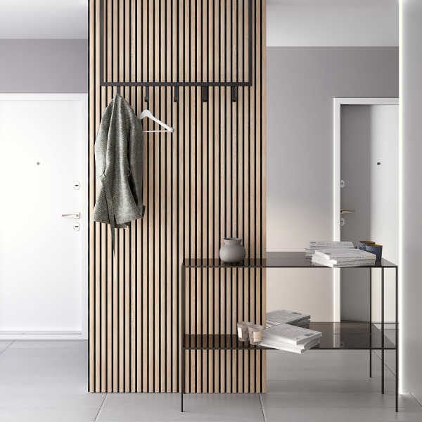Панель Стеновая Акустическая Stella Trend Light Дуб Снежный 2780х600х21 (упак. 1шт.)