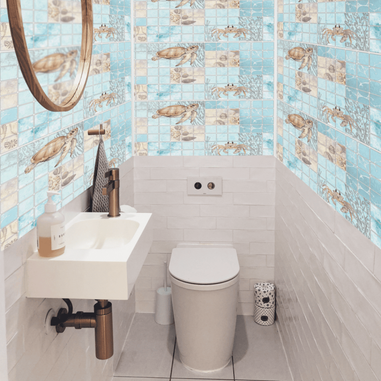 Панель ПВХ 0,2 мозаика «Морская фауна» Stella