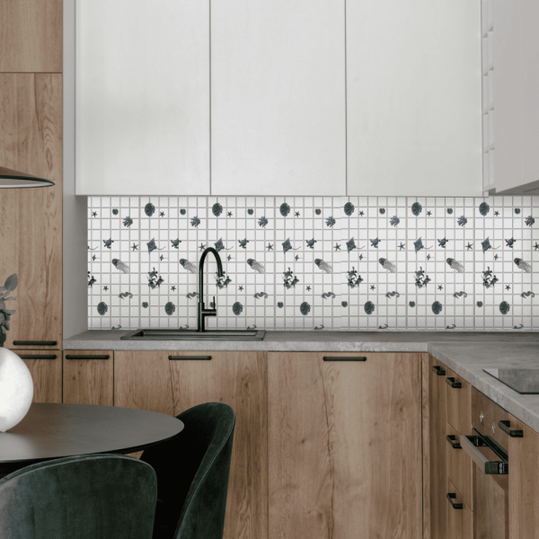 Панель ПВХ 0,2 мозаика «Морской коктейль» Stella