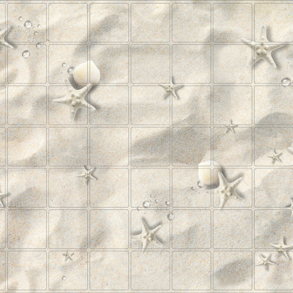 Панель ПВХ 0,2 мозаика «Побережье» Stella