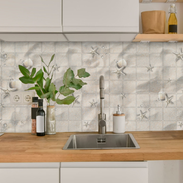 Панель ПВХ 0,2 мозаика «Побережье» Stella