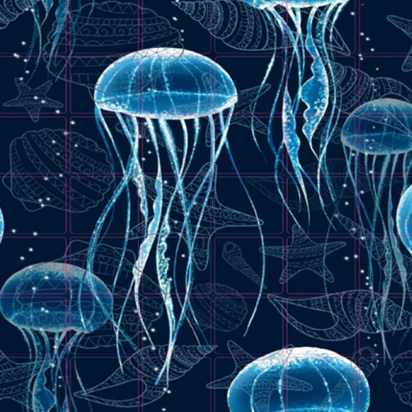 Панель ПВХ 0,2 мозаика «Морская феерия» Stella