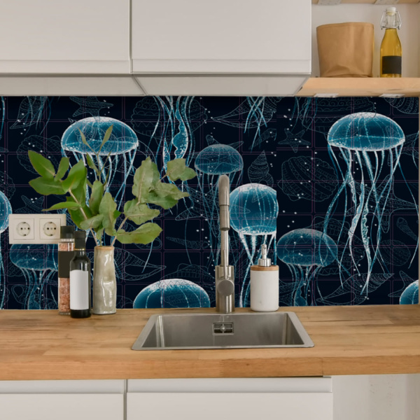 Панель ПВХ 0,2 мозаика «Морская феерия» Stella