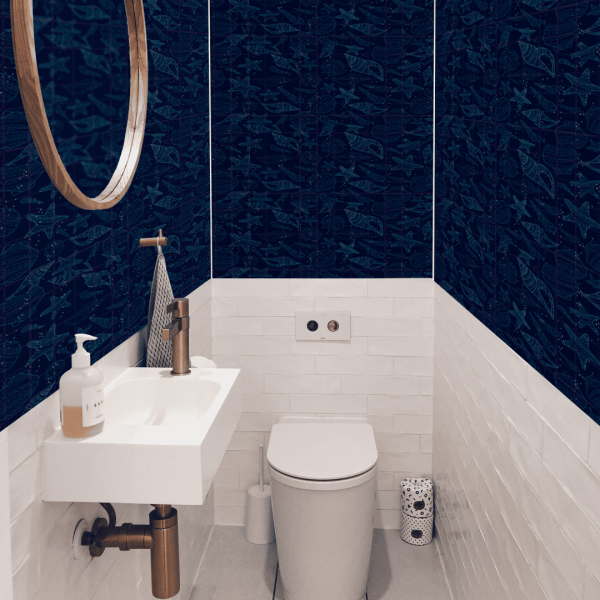 Панель ПВХ 0,2 мозаика «Морская палитра» Stella