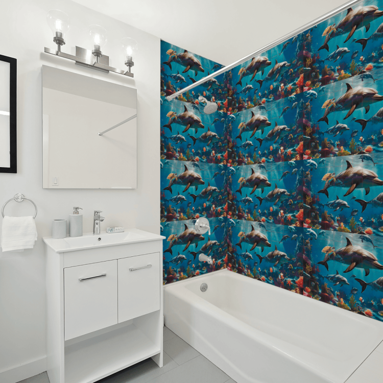 Панель ПВХ 0,2 мозаика «Легенды океана» Stella