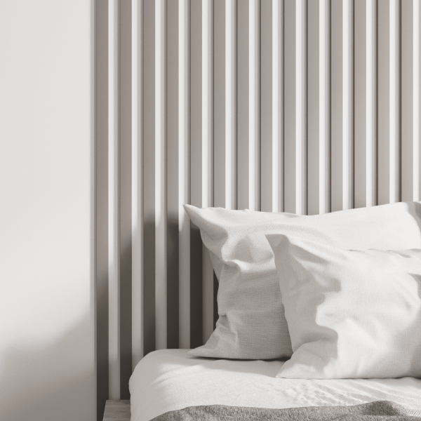 Интерьерная Рейка МДФ STELLA Планкен De Luxe Sandgrau 16*60*2700 (уп.6 шт.)