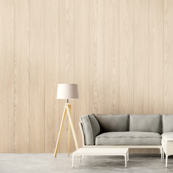2К Панель МДФ Stella Classic Light Дуб Снежный 2700х200х6 (упак. 8 шт.)
