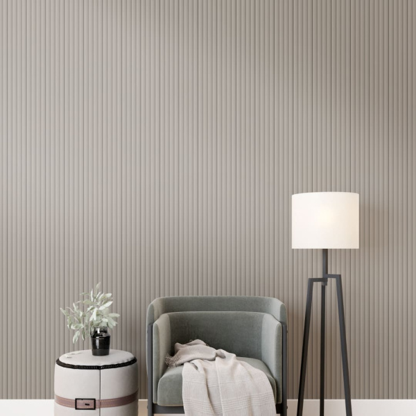 2К Профиль Старт-Финиш МДФ Stella Wave De Luxe Sandgrau 2700x55x16 (упак.4шт.)