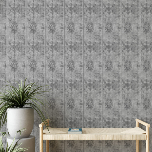 Панель ПВХ Stella Light Бетон Вивальди 736/2 2700х250х8 (10шт.упак.)