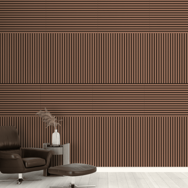 Панель Стеновая Акустическая Stella Trend De Luxe Terracotta 900х600х21 (упак. 1шт.)