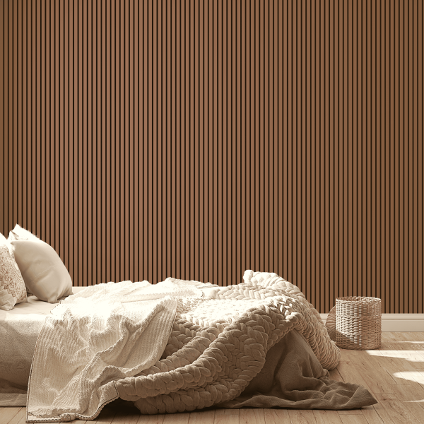 Панель Стеновая Акустическая Stella Trend De Luxe Terracotta 2780х600х21 (уп.1шт.)