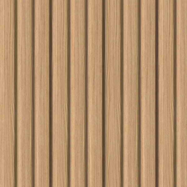2К Панель Стеновая Реечная МДФ Stella Beats Standart Дуб Сальвадор 2700x119x16 (4шт.упак.)